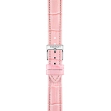 Skórzany różowy pasek Tissot 16 mm