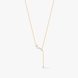 Naszyjnik złoty z cyrkoniami  Ceremonials