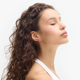 Kolczyki srebrne z różowymi topazami Szekspirowska