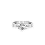 Pierścionek zaręczynowy złoty Romantyczny