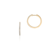 Kolczyki srebrne pozłacane z cyrkoniami