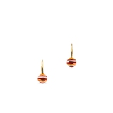 Kolczyki srebrne z motywem planety