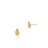 Kolczyki srebrne pozłacane