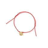 Bransoleta srebrna pozłacana