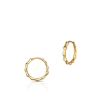 Kolczyki srebrne pozłacane koła