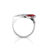 Pierścionek srebrny Motyle