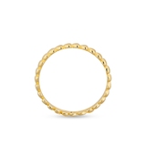 Pierścionek srebrny pozłacany