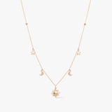 Naszyjnik złoty Alchemia