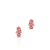 Kolczyki różowe złoto Kwiaty Nocy