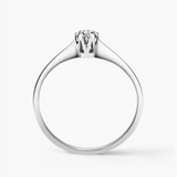 Pierścionek zaręczynowy złoty Jedyny