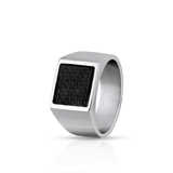 Sygnet ze stali męski