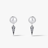 Kolczyki srebrne Royal Star