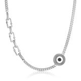 Naszyjnik srebrny Longplay