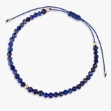 Bransoleta sznurkowa z lapisem lazuli