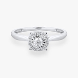 Pierścionek złoty z diamentami