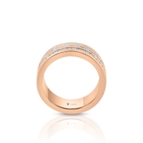 Pierścionek złoty z diamentami