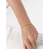 Bransoleta srebrna pozłacana