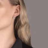 Kolczyki złote z cyrkoniami