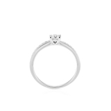 Pierścionek zaręczynowy złoty Szczęśliwy