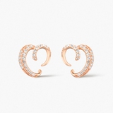 Kolczyki złote Balerina