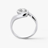 Pierścionek złoty Nuova