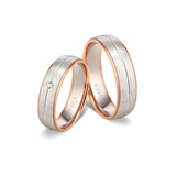 Obrączka złota ROSSA