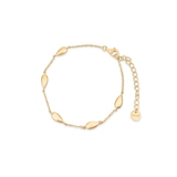 Bransoleta srebrna pozłacana