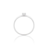 Pierścionek zaręczynowy złoty Szczęśliwy