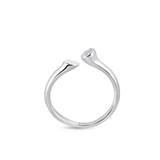 Pierścionek srebrny z cyrkoniami