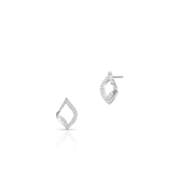 Kolczyki srebrne geometryczne