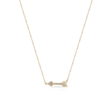 Naszyjnik złoty strzała amora