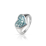 Pierścionek srebrny Baśniowa