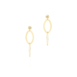 Kolczyki srebrne długie