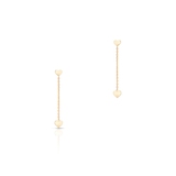 Kolczyki złote Czułość