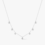 Naszyjnik srebrny z kulkami