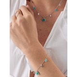 Bransoletka srebrna Laguna