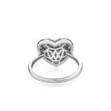 Pierścionek srebrny z cyrkoniami Emblems