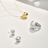 Naszyjnik srebrny pozłacany