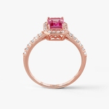 Pierścionek złoty Diva