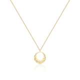 Naszyjnik złoty spirala