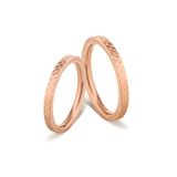 Komplet obrączek złotych LOVELY