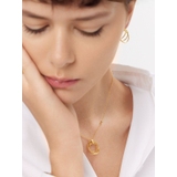 Kolczyki srebrne pozłacane