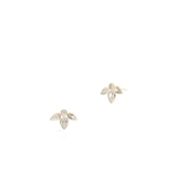 Kolczyki złote z cyrkoniami