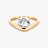 Pierścionek złoty Nuova