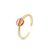 Pierścionek srebrny z motywem planety