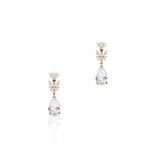 Kolczyki złote z cyrkoniami Ceremonials