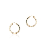 Kolczyki złote koła