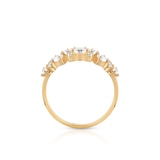 Pierścionek złoty z cyrkoniami Ceremonials