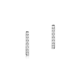 Kolczyki białe złoto z brylantami