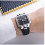 ZEGAREK HERBELIN CAP CAMARAT SQUARE CHRONOGRAPH